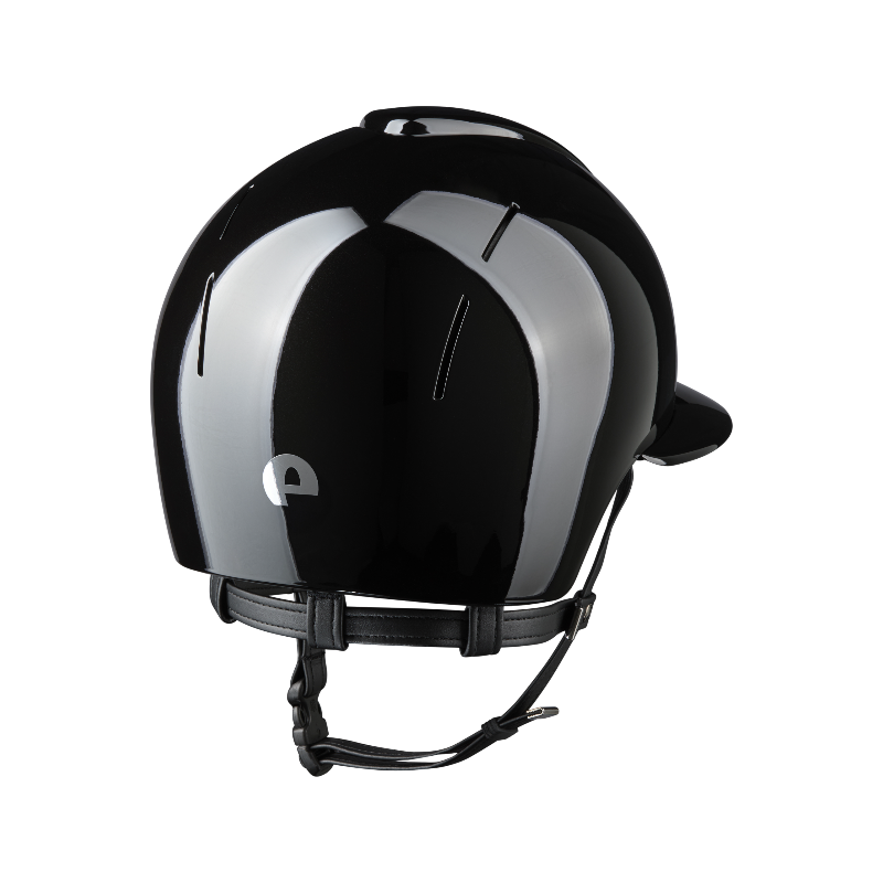 KEP - Casque d'équitation Smart Nova Metal Polish black visière polo