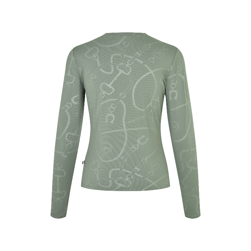 Kingsland - Baselayer manches longues femme KLLizette green agave | - Ohlala