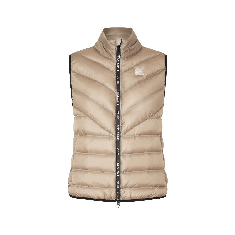 Kingsland - Doudoune sans manches unisexe KLVam Padded beige cobblestone