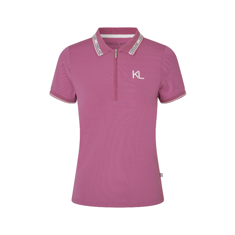 Kingsland - Technisch T-shirt met korte mouwen voor dames KLNaira pink malaga 