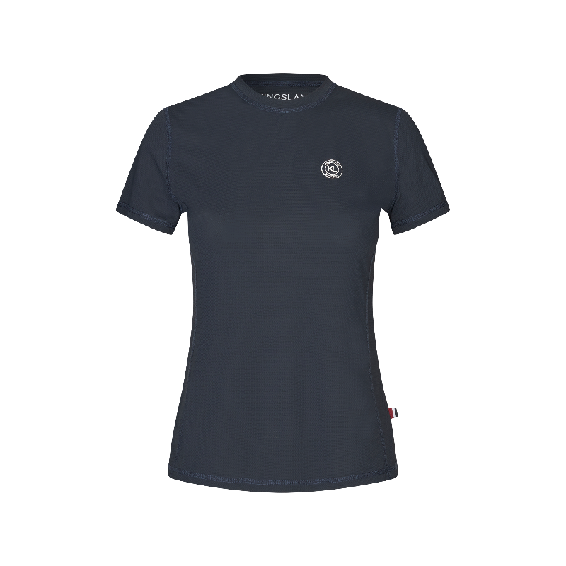 Kingsland - T-shirt manches courtes technique femme KLLeona marine | - Ohlala