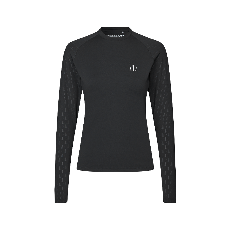 Kingsland - Dames T-shirt met lange mouwen KLNico zwart 