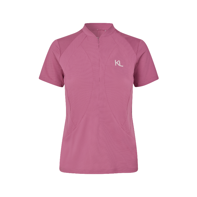 Kingsland - Korte mouwen polo dames KLNaira pink malaga 