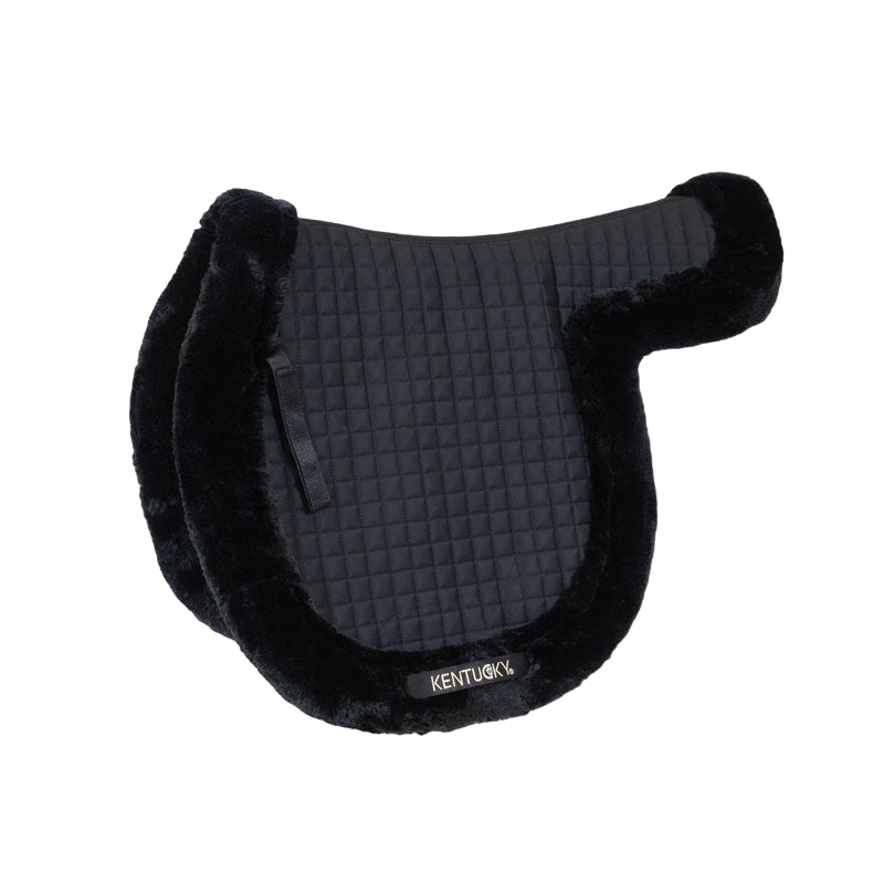 Kentucky Horsewear - Tapis de hunter mouton noir | - Ohlala