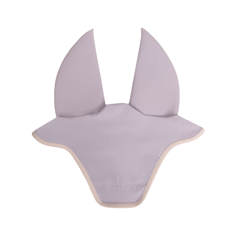 Kentucky Horsewear - Bonnet pour chevaux anti-bruits softshell violet/ rose clair