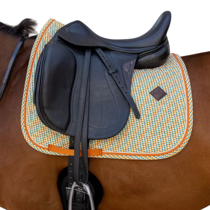 Kentucky Horsewear - Velvet Printing dressage mat colorful 
