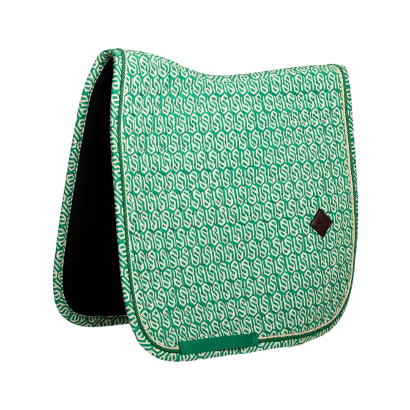 Kentucky Horsewear - Velvet Printing dressage rug green/ white 