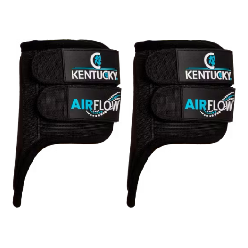 Kentucky Horsewear - Kurze 3D Air Flow schwarze Cross-Guêtres 
