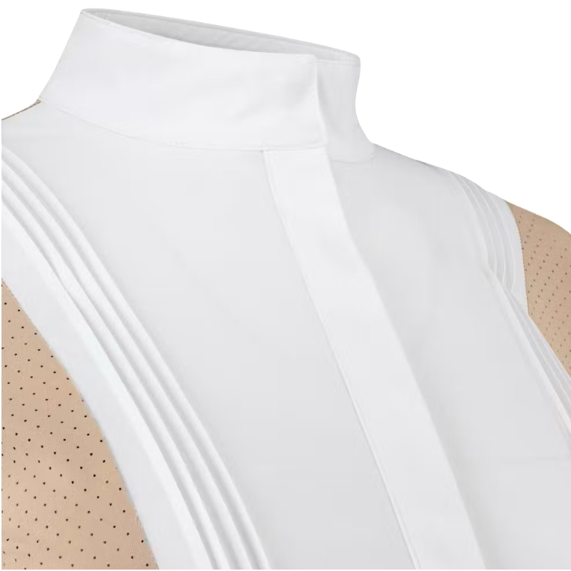 Kentucky Horsewear - Damen Kurzarm-Polo Heritage Air beige 