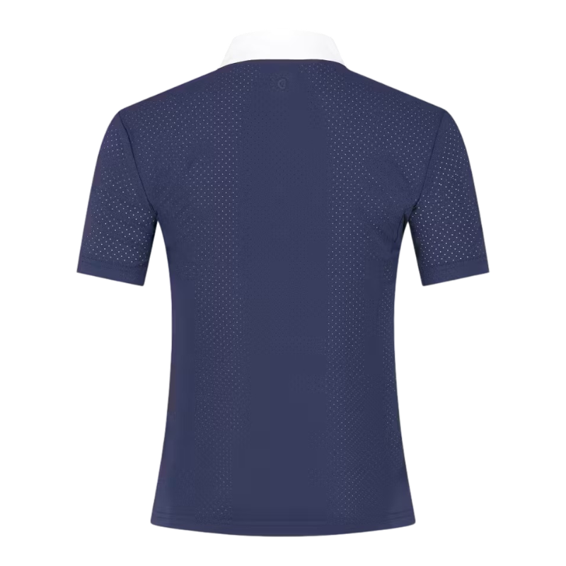 Kentucky Horsewear - Damen Poloshirt mit kurzen Ärmeln Heritage Air marine 