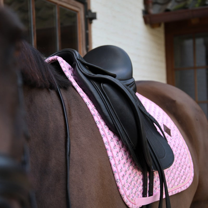 Kentucky Horsewear - Dressuurmat Collectie Sammy oudroze 