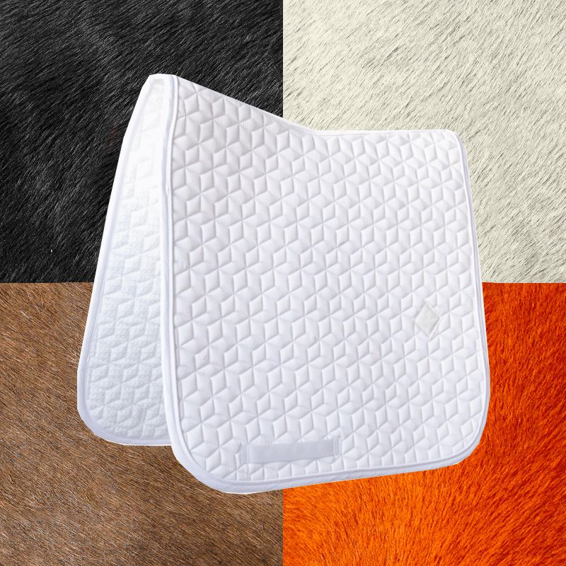 Kentucky Horsewear - Tapis de dressage basique blanc | - Ohlala