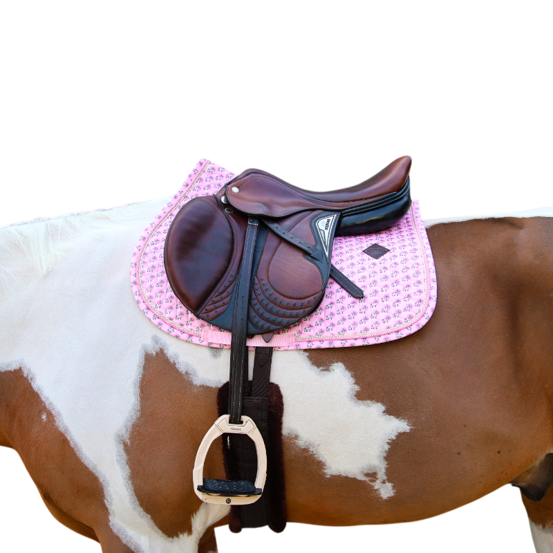 Kentucky Horsewear - Tapis de selle Collection Sammy vieux rose