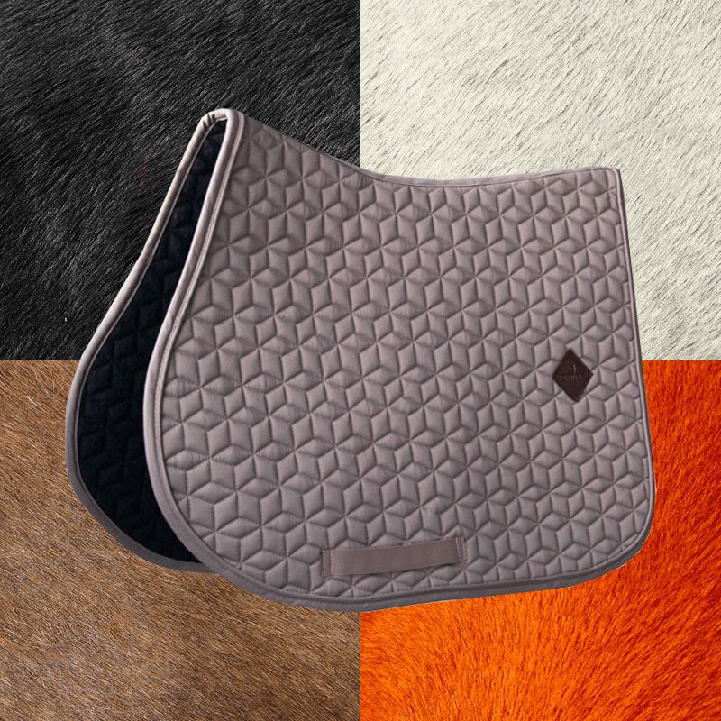 Kentucky Horsewear - Tapis de selle basique beige | - Ohlala