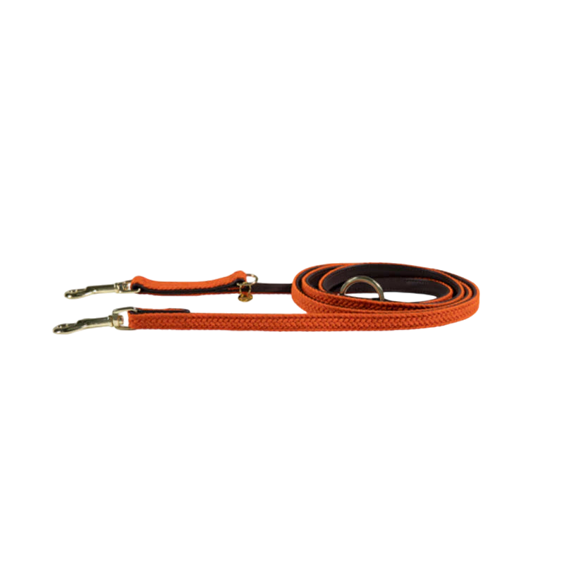 Kentucky Dogwear - Orange Braided Nylon Leash