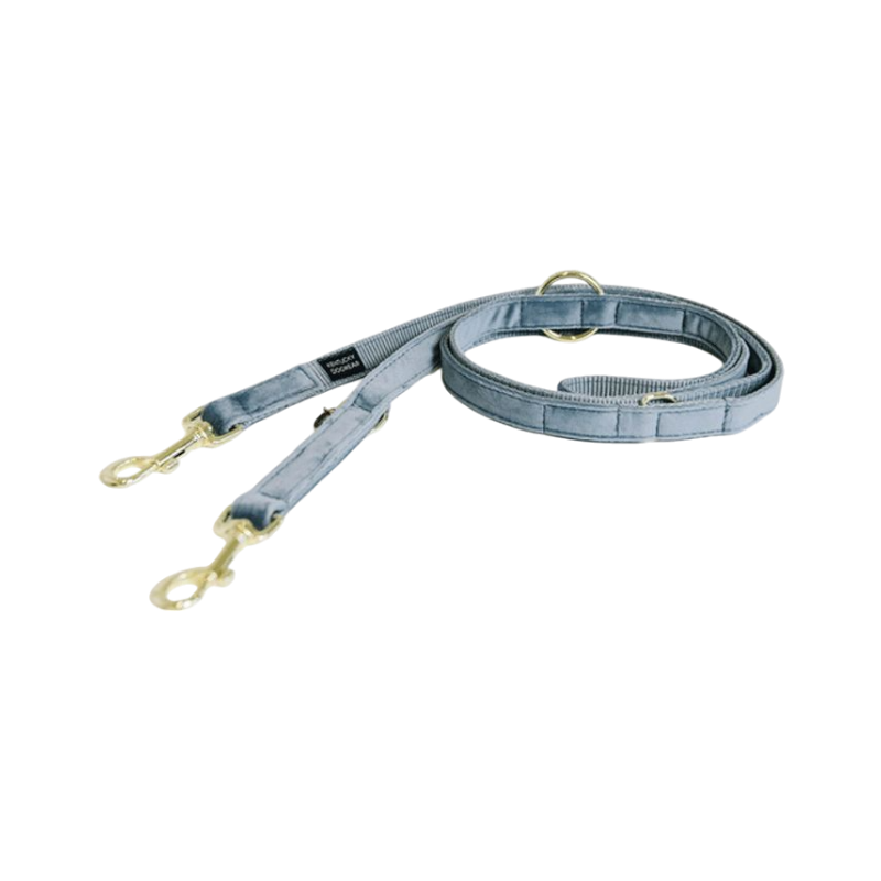Kentucky Dogwear - riem voor fluweelhond 2m blauwe luchtblauw