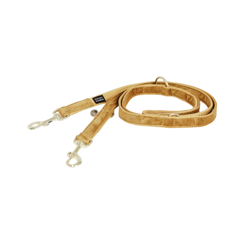 Kentucky Dogwear - Ga voor hondenfluweel 2m mosterd
