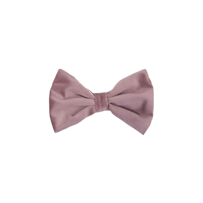 Kentucky Dogwear - Nœud papillon velvet rose tendre