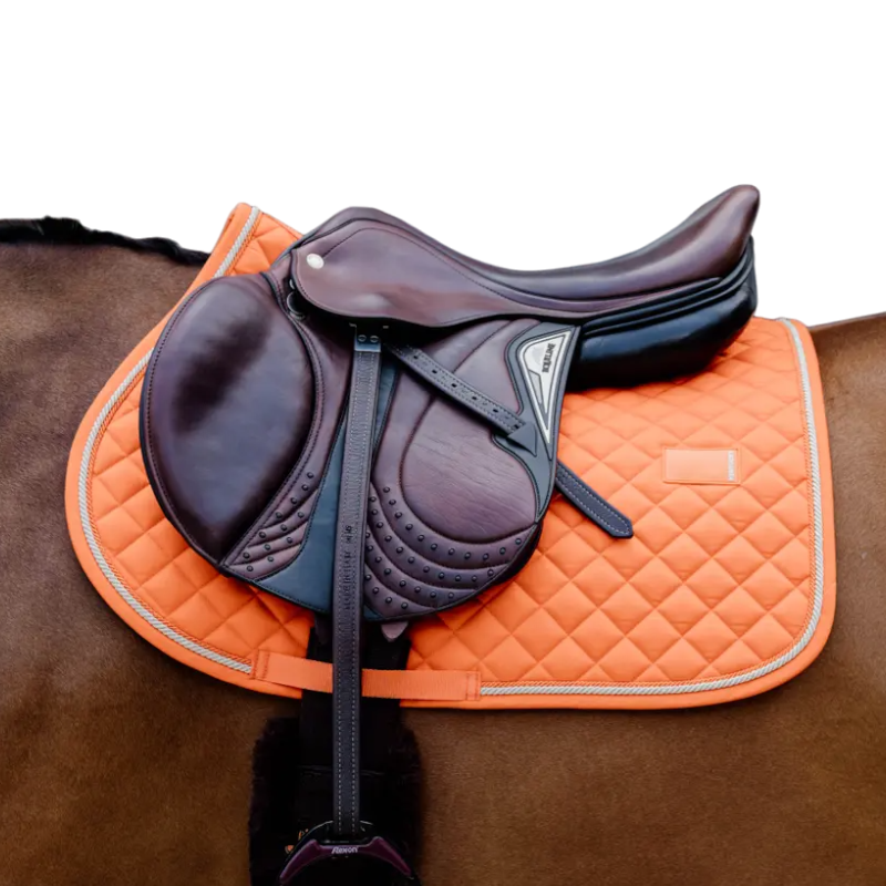 Kentucky Horsewear - Tapis de selle Diamond Rope orange