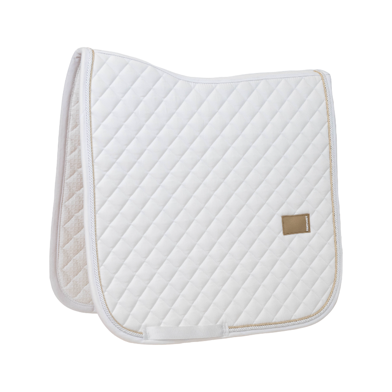 Kentucky Horsewear - Tapis de dressage Diamond Rope blanc