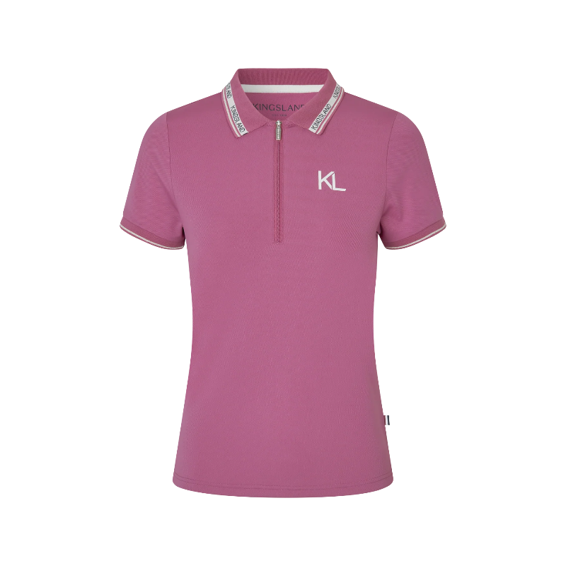 Kingsland - Polo manches courtes femme KLNaira pink malaga | - Ohlala
