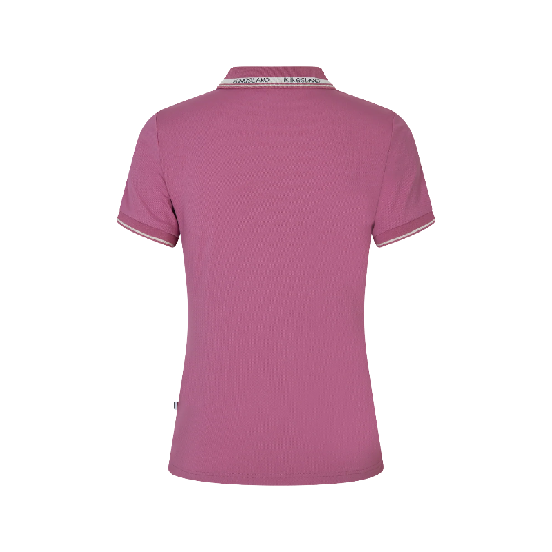Kingsland - Polo manches courtes femme KLNaira pink malaga | - Ohlala