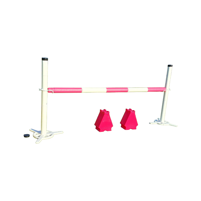 Hippotonic - Kit obstacle Composite rose/ blanc