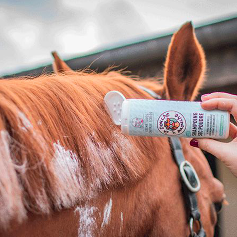 La Douche A Maouche - Trockene Shampoo -Pulverpferde