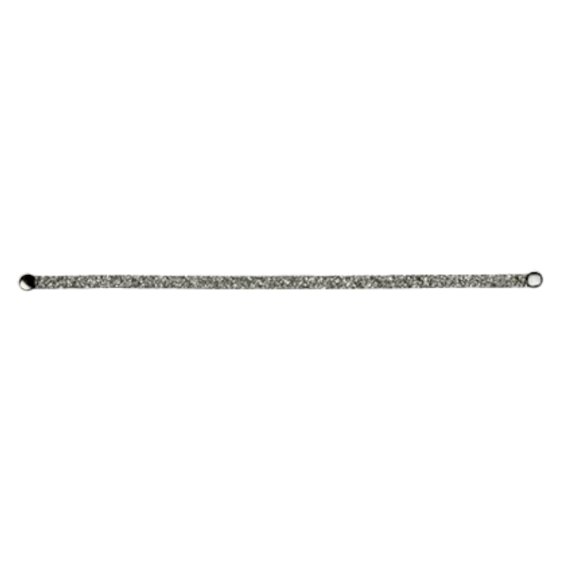 Lami-cell - Galon pour casque d'équitation crystal argent