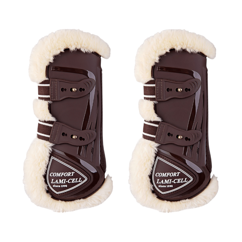 Lami-cell - Guêtres ouvertes Confort Bambou marron