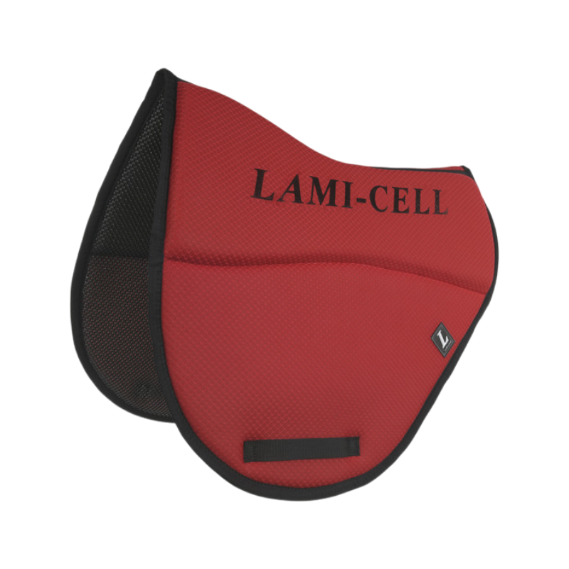 Lami-cell - saddle pad New Endurance red mesh 