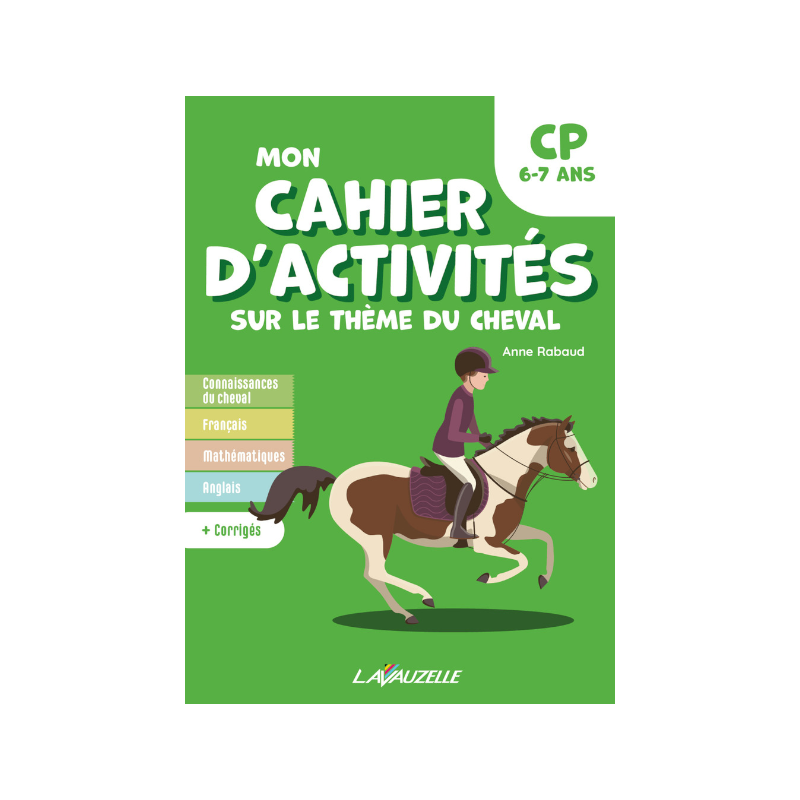 Lavauzelle - Cahier d'activités sur le thème du cheval niveau CP