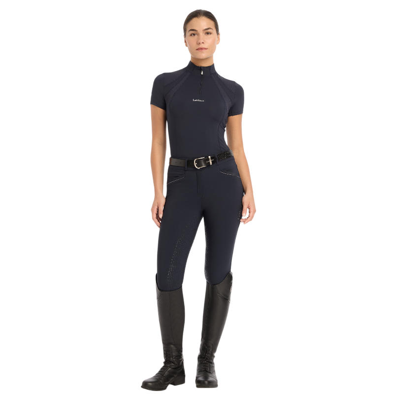 Lemieux - Baselayer korte mouwen dames Mia Mesh marine 