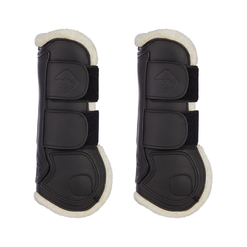 Lemieux - Guêtres ouvertes tendons Capella Comfort noir