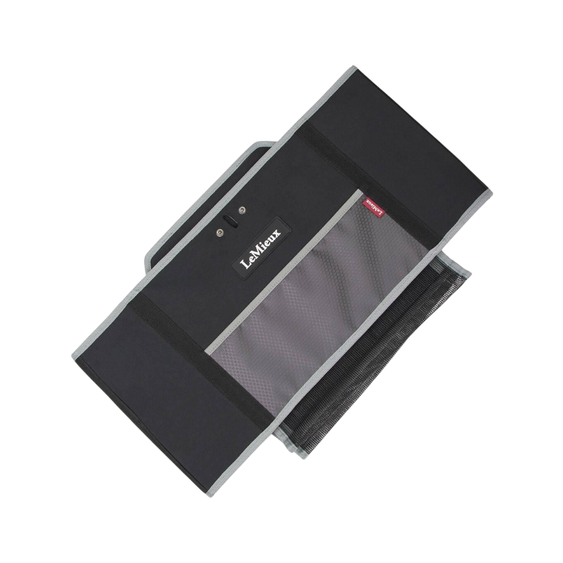 Lemieux - Collapsible black grooming bag 