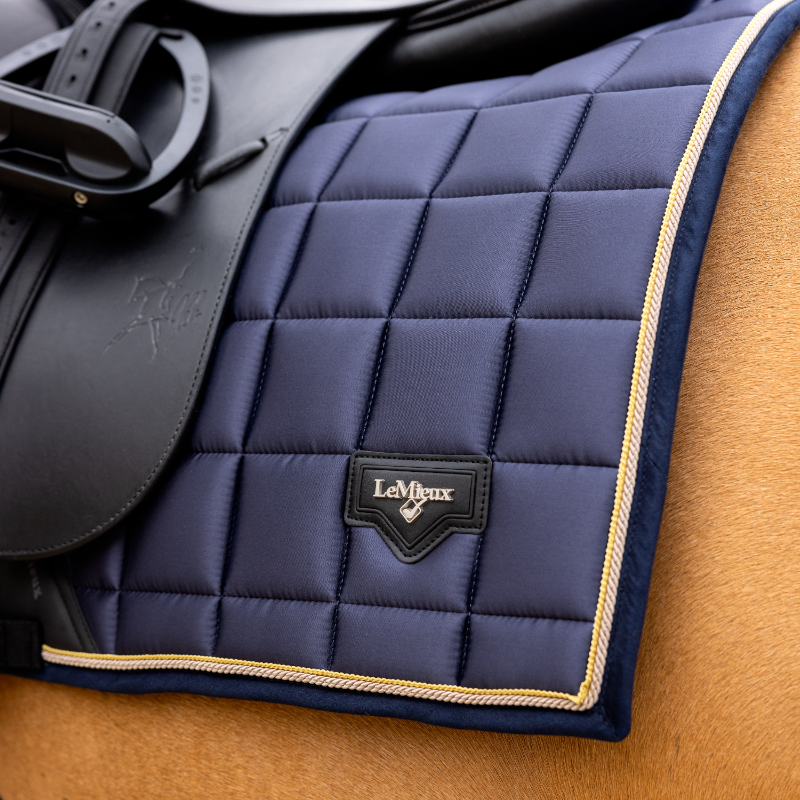Lemieux - Dressuurmat Square Loire Classic schemerblauw 