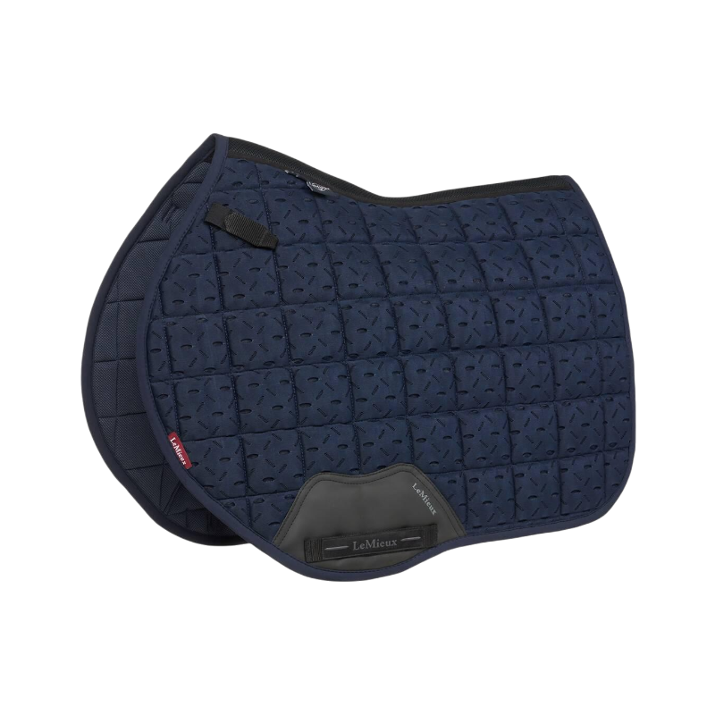 Lemieux - 3D Mesh Zelfkoelende Zadelmat vierkant marine 