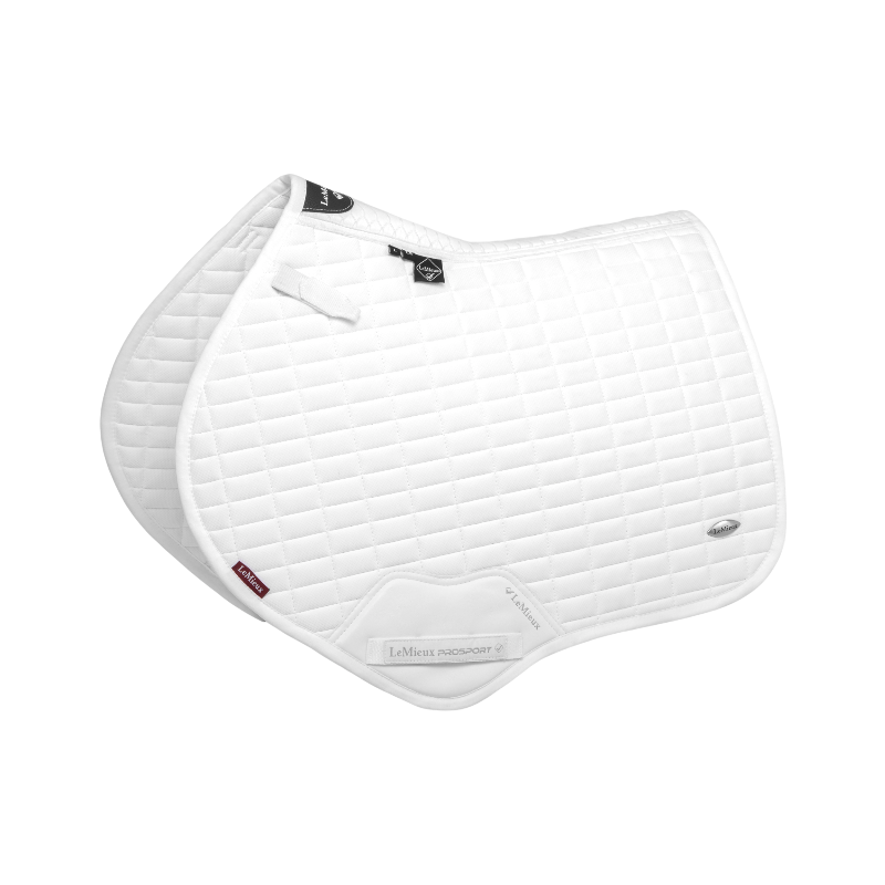 Lemieux - Tapis de selle Square Self-Cool blanc arctic | - Ohlala