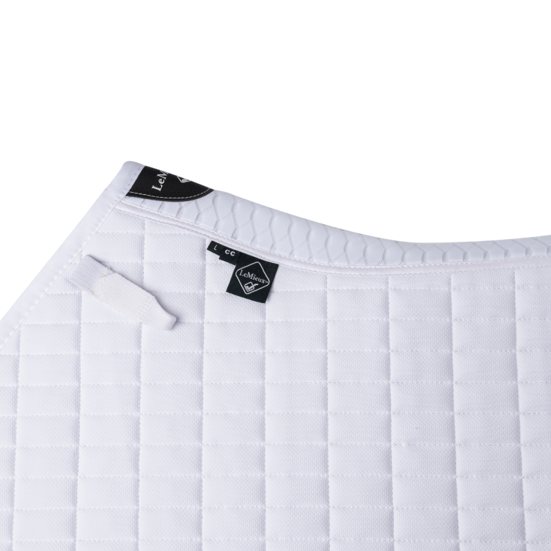 Lemieux - Tapis de selle Square Self-Cool blanc arctic | - Ohlala