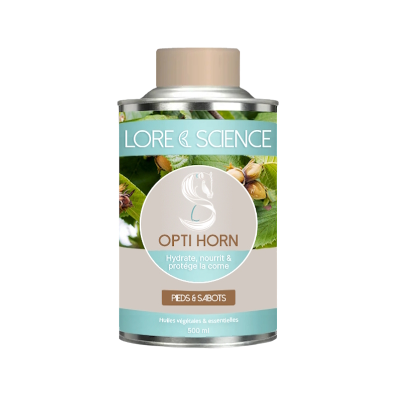 Lore & Science - Huile nutritive et assainissante pour sabots Opti Horn | - Ohlala