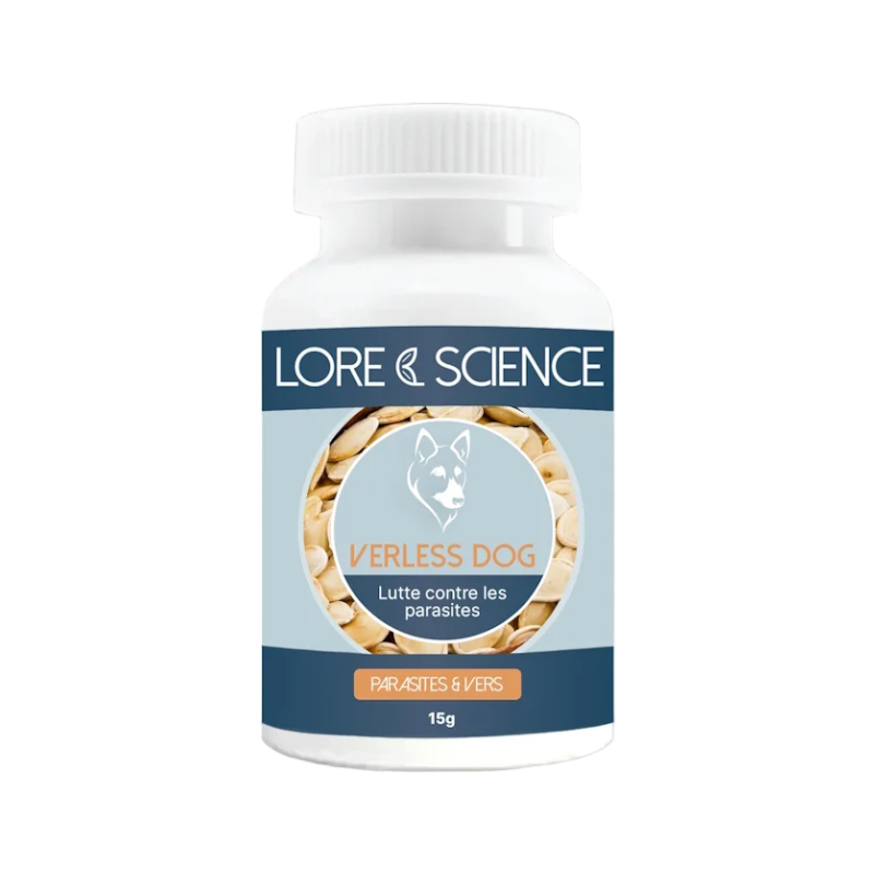 Lore & Science - Complément alimentaire chien Verless parasites intestinaux comprimés | - Ohlala