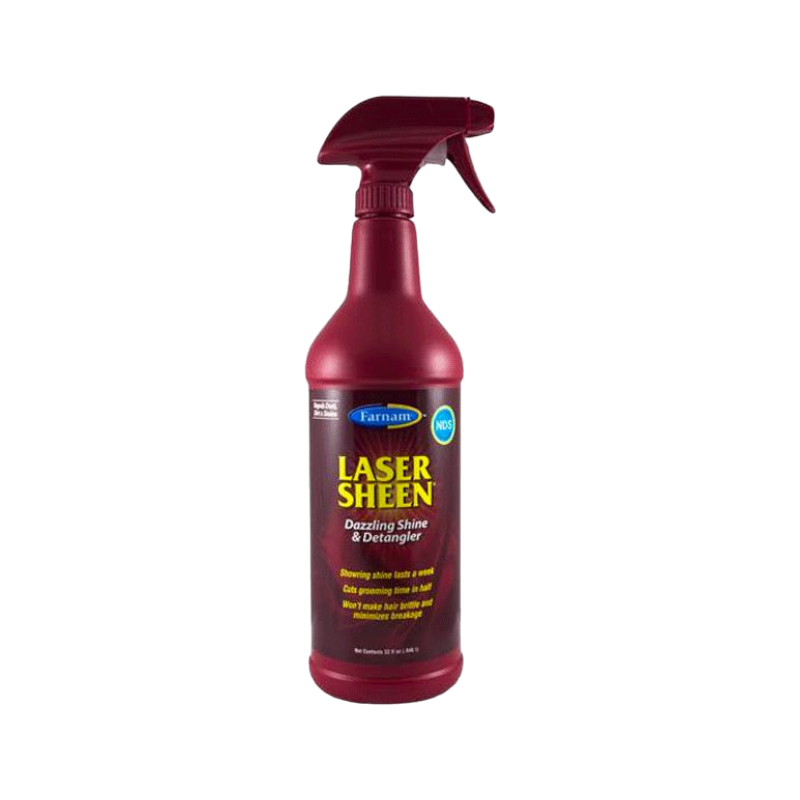 Farnam - Laser Sheen shine and detangler spray 946 ml