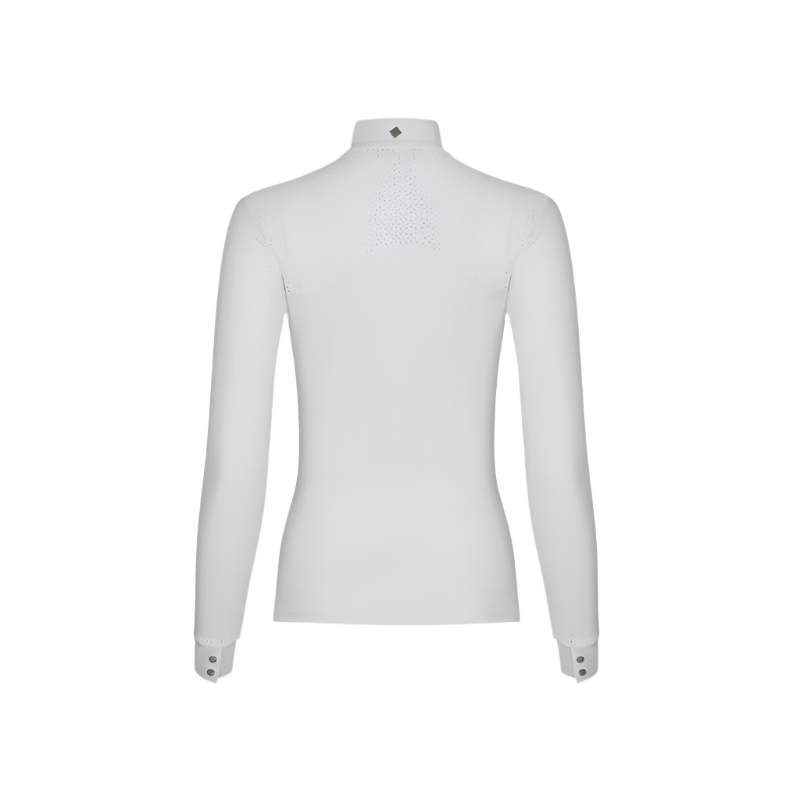 LeMieux - Olivia weißes Damen-Langarmshirt