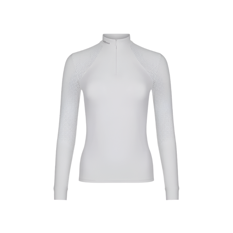 LeMieux - Olivia weißes Damen-Langarmshirt