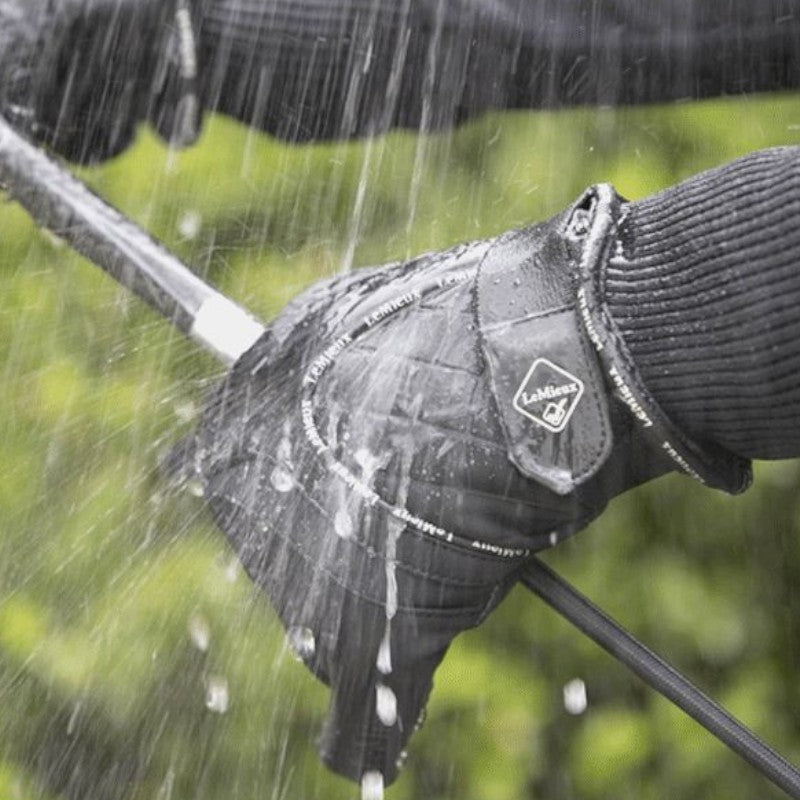 LeMieux - Gants d'équitation imperméables Pro Touch noir