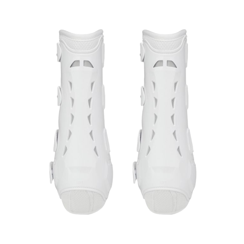 LeMieux - Guêtres fermées Ultra Mesh Snug blanc x2