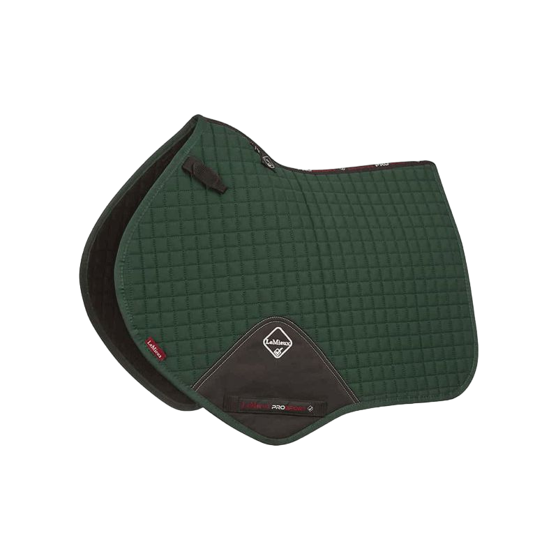 LeMieux - Tapis de selle Close Contact Square vert | - Ohlala