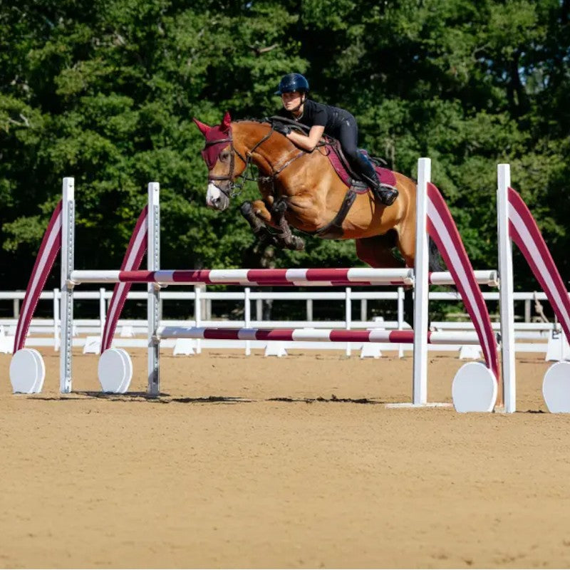 Lemieux - Close Contact Square Sattelunterlage bordeaux 