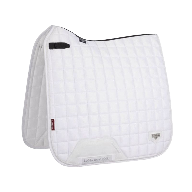 LeMieux - Tapis de dressage Loire Classic Square blanc | - Ohlala