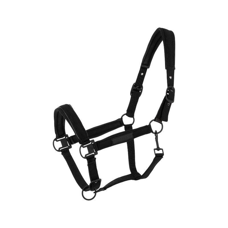 Equithème - Licol Pearl noir | - Ohlala